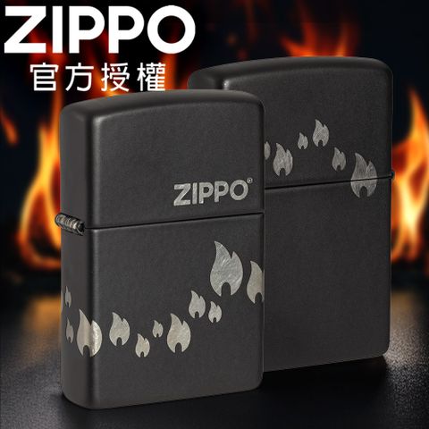 ZIPPO Zippo Design zippo火焰圖紋防風打火機