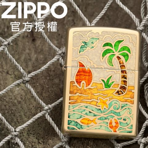 ZIPPO Beach Day Design 夏日海灘防風打火機
