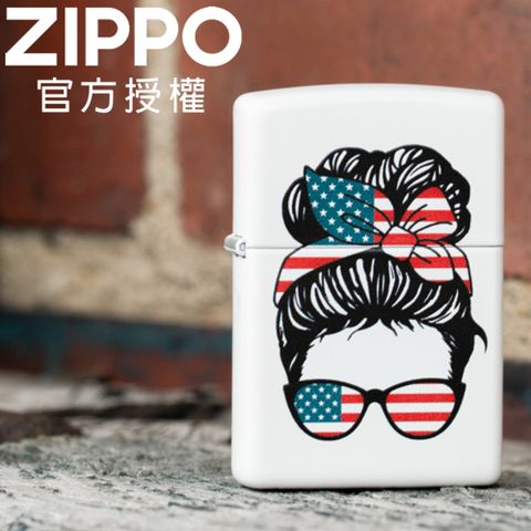 Zippo 【官方旗艦店】American Woman Design 美國女性設計防風打火機