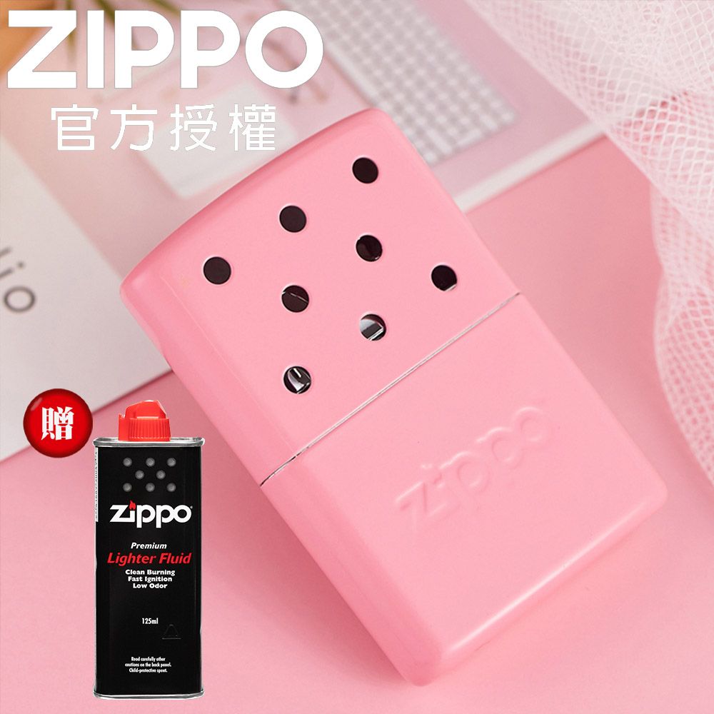 Zippo 【官方授權店】Hand Warmer 暖手爐(小型粉紅色-6小時)『贈125ml專用油*1』