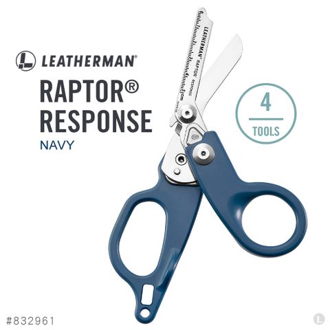 LEATHERMAN 【福利品】RAPTOR RESPONSE 多功能工具剪 / 海軍藍柄 #832961