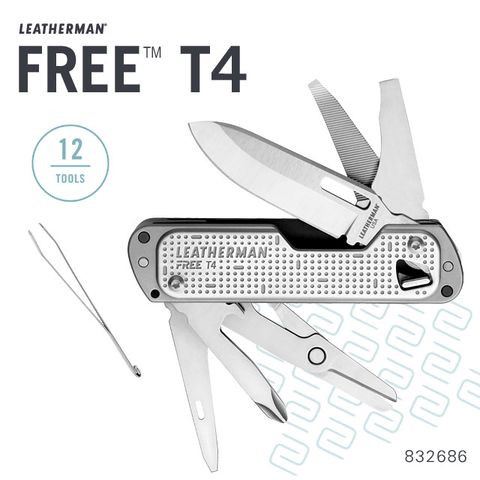 LEATHERMAN FREE T4 多功能工具刀 #832686