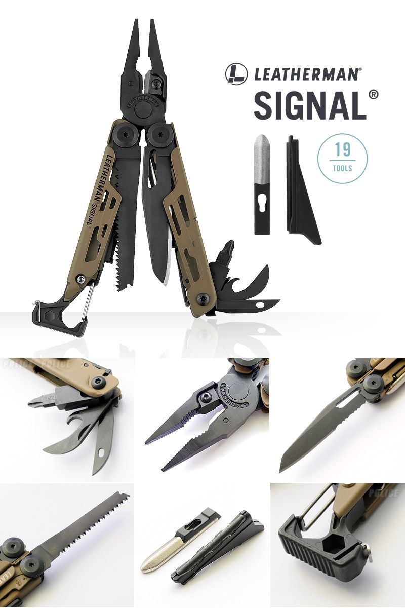 LEATHERMAN®SIGNAL19TOLSLEATHERMAN SIGNAO