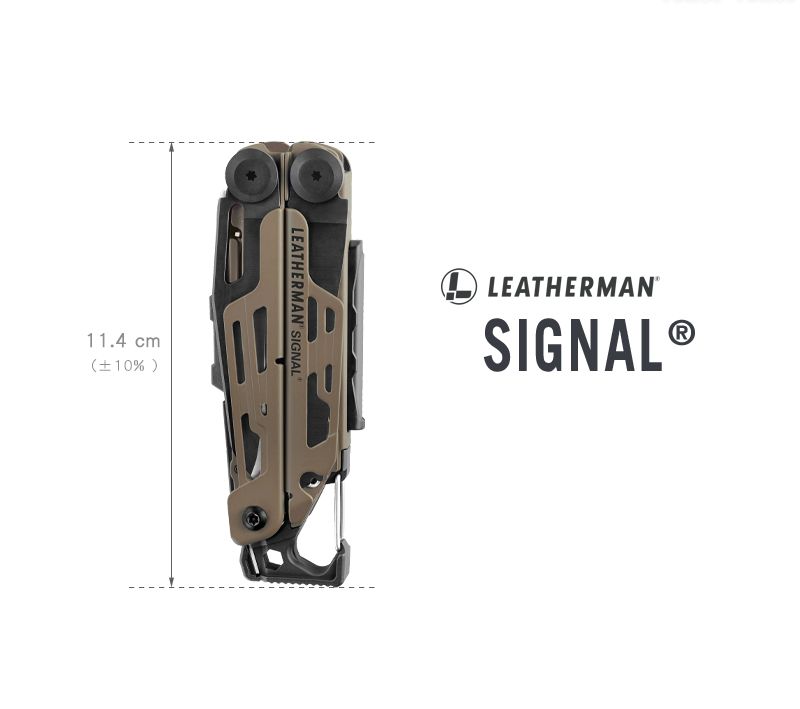 11.4 cm(±10%)LEATHERMAN SIGNALLEATHERMAN