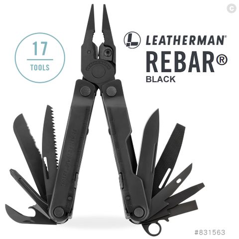 LEATHERMAN REBAR 工具鉗-軍事黑 (#831563尼龍套)