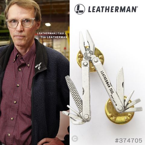 LEATHERMAN HERITAGE PST 工具鉗造型/銀色紀念徽章