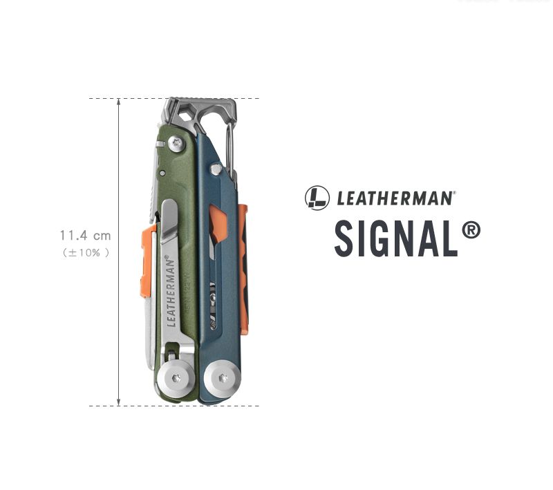 11.4 cm(±10%)LEATHERMANLEATHERMANSIGNALⓇ
