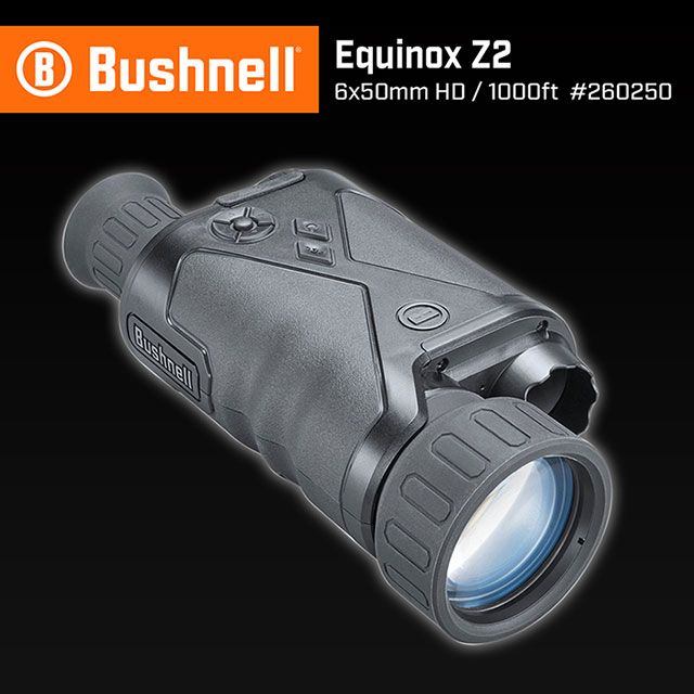 Bushnell 倍視能 【美國  】Equinox Z2 新晝夜系列 6x50mm 數位日夜兩用紅外線單眼夜視鏡 260250 (公司貨)