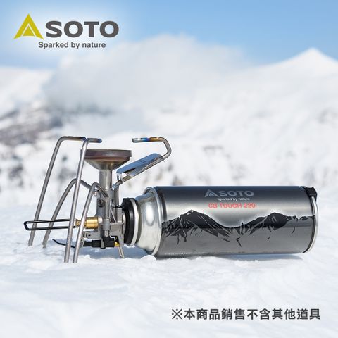 SOTO 鈦輕量防風穩壓蜘蛛爐 ST-350 登山露營瓦斯爐 卡式瓦斯迷你爐