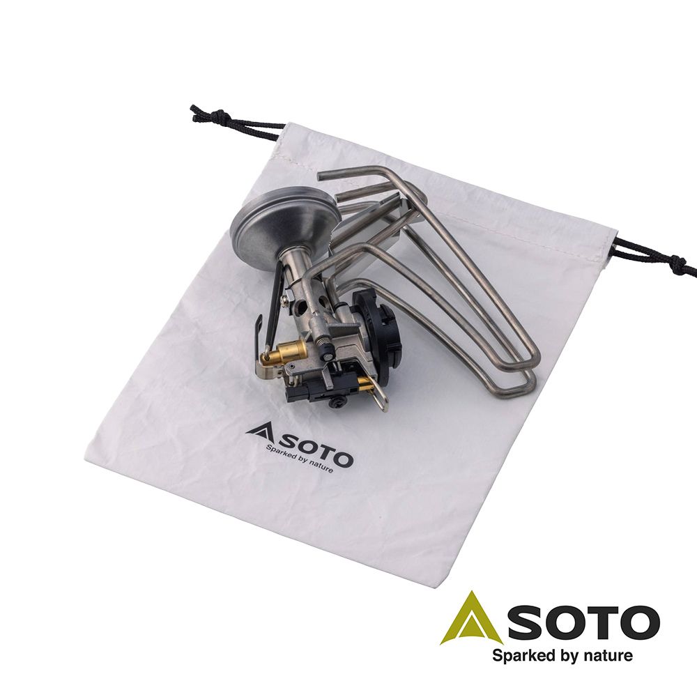 SOTO 鈦輕量防風穩壓蜘蛛爐 ST-350 登山露營瓦斯爐 卡式瓦斯迷你爐