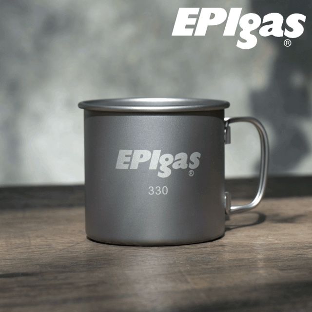 EPIgas  鈦金屬單層杯 (S) T-8103 (330ml)