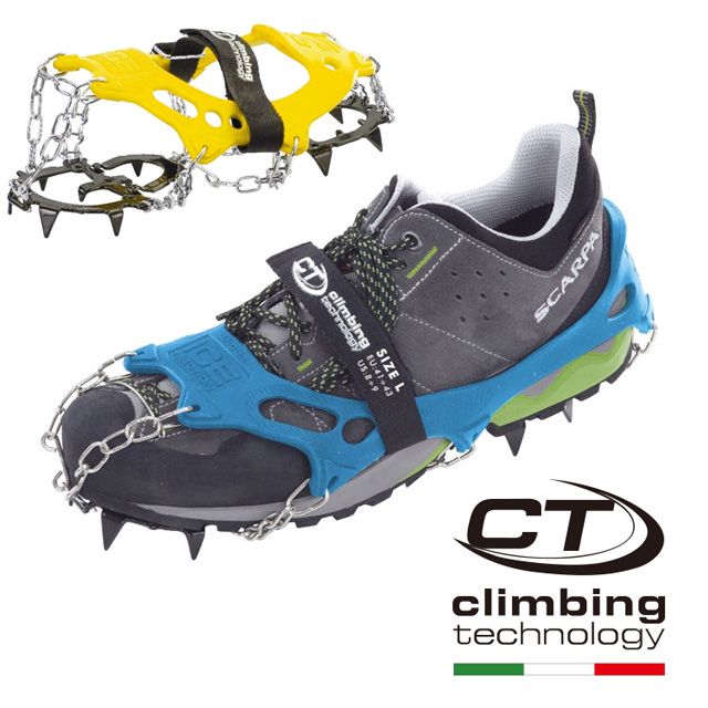 Climbing Technology  十齒防滑行走冰爪4I895B0 黃色 / 城市綠洲 (黃雪訓冰川冬季)