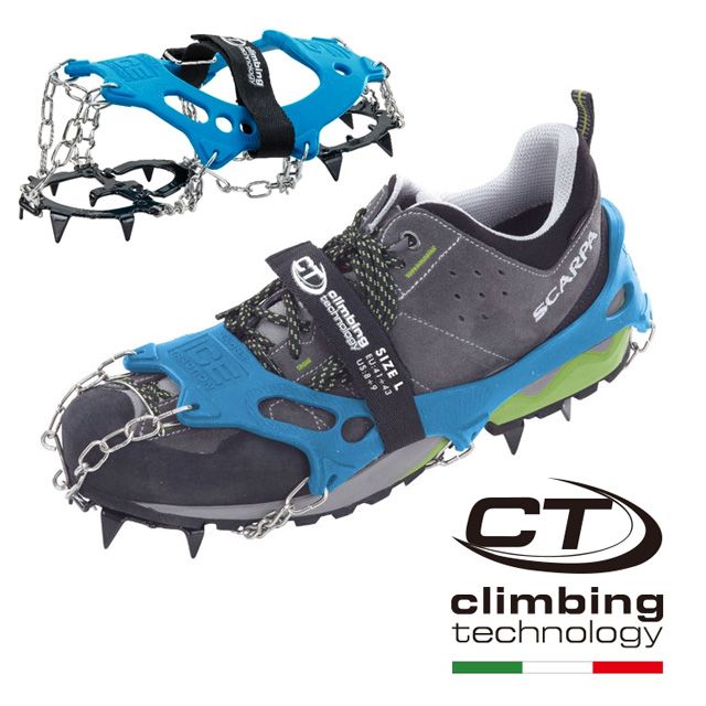 Climbing Technology  十齒防滑行走冰爪4I895D0 - 藍色