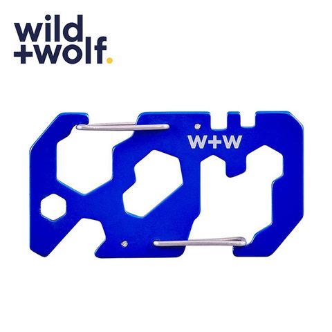 wild+wolf 【W+W】迷你多功能卡片工具鑰匙圈