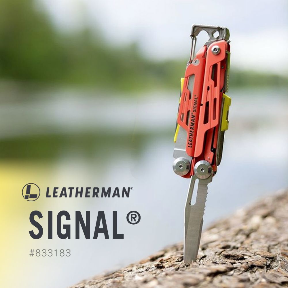 LEATHERMAN  SIGNAL 石榴色工具鉗 #833183