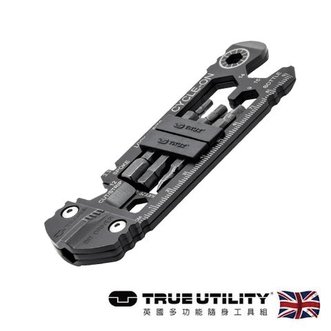 【TRUE UTILITY】英國多功能30合1世界最輕薄腳踏車工具組Cycle-On(TU210)