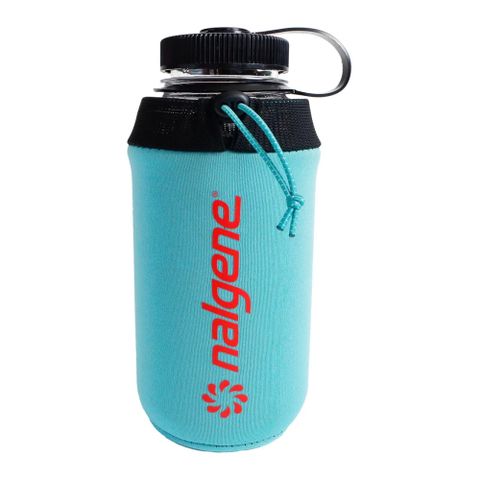 Nalgene 套筒式水壺套(適合寬嘴1000cc)-蔚藍色(保溫保冷防止碰撞)