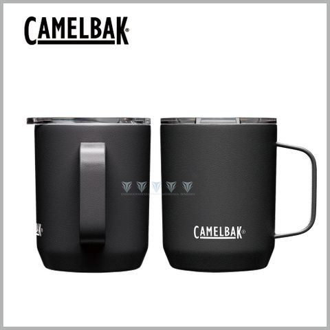 CamelBak CB2393001035 - 350ml Camp Mug 不鏽鋼露營保溫馬克杯(保冰)-濃黑