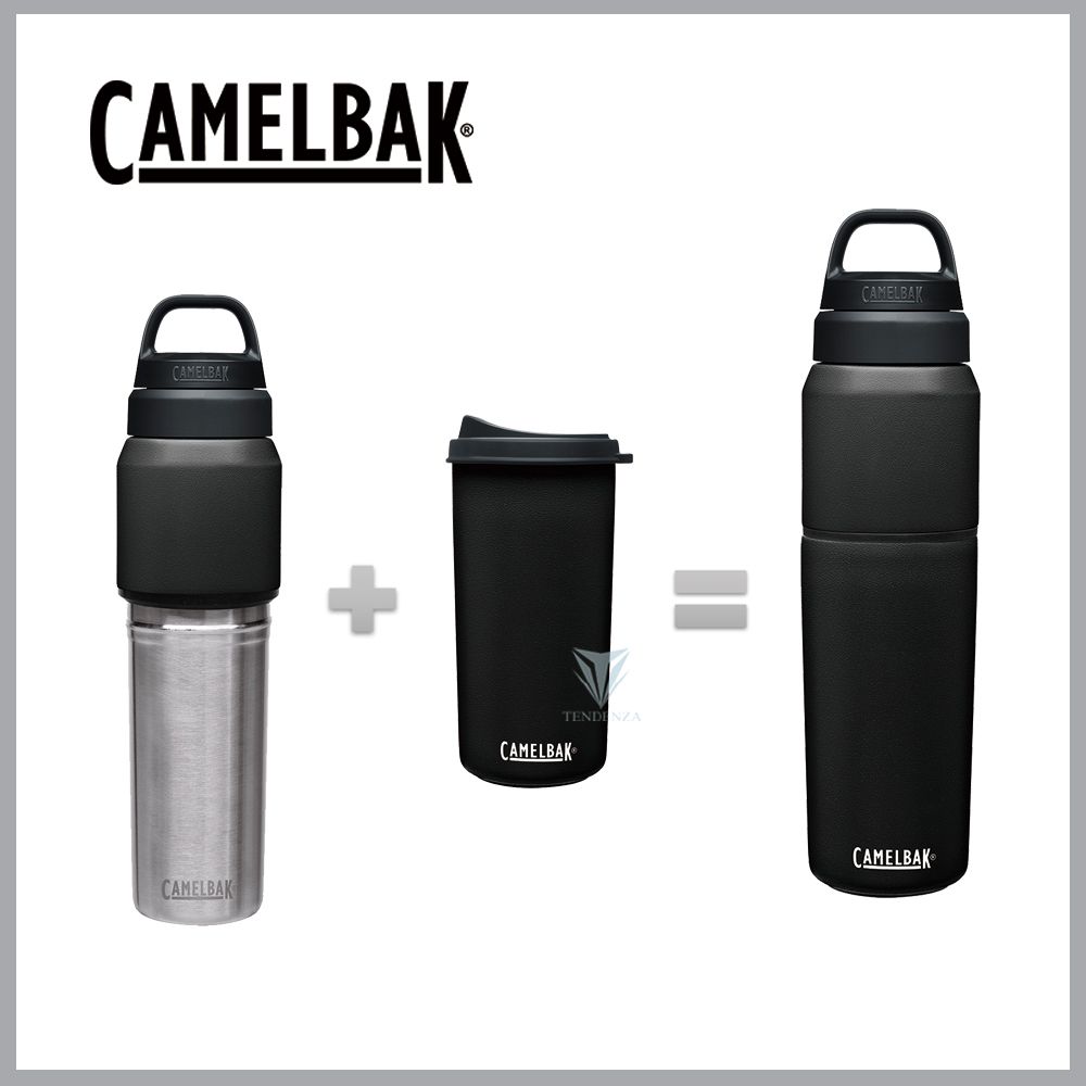 CamelBak  CB2424001065 650ml MultiBev 二合一不鏽鋼隨行保溫瓶(保冰)-經典黑