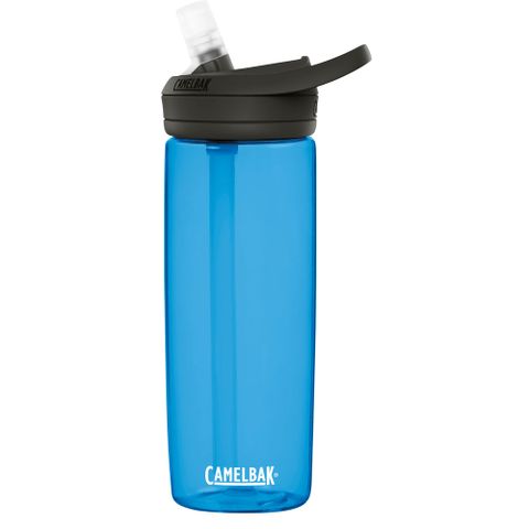 CamelBak 【美國 】600ml eddy+多水吸管水瓶 透藍(CB1642401060) #抗摔耐撞