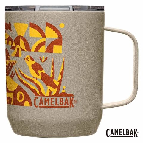 CamelBak 【美國 】350ml Camp Mug 不鏽鋼露營保溫馬克杯(保冰) 荒野家園CB2753201135