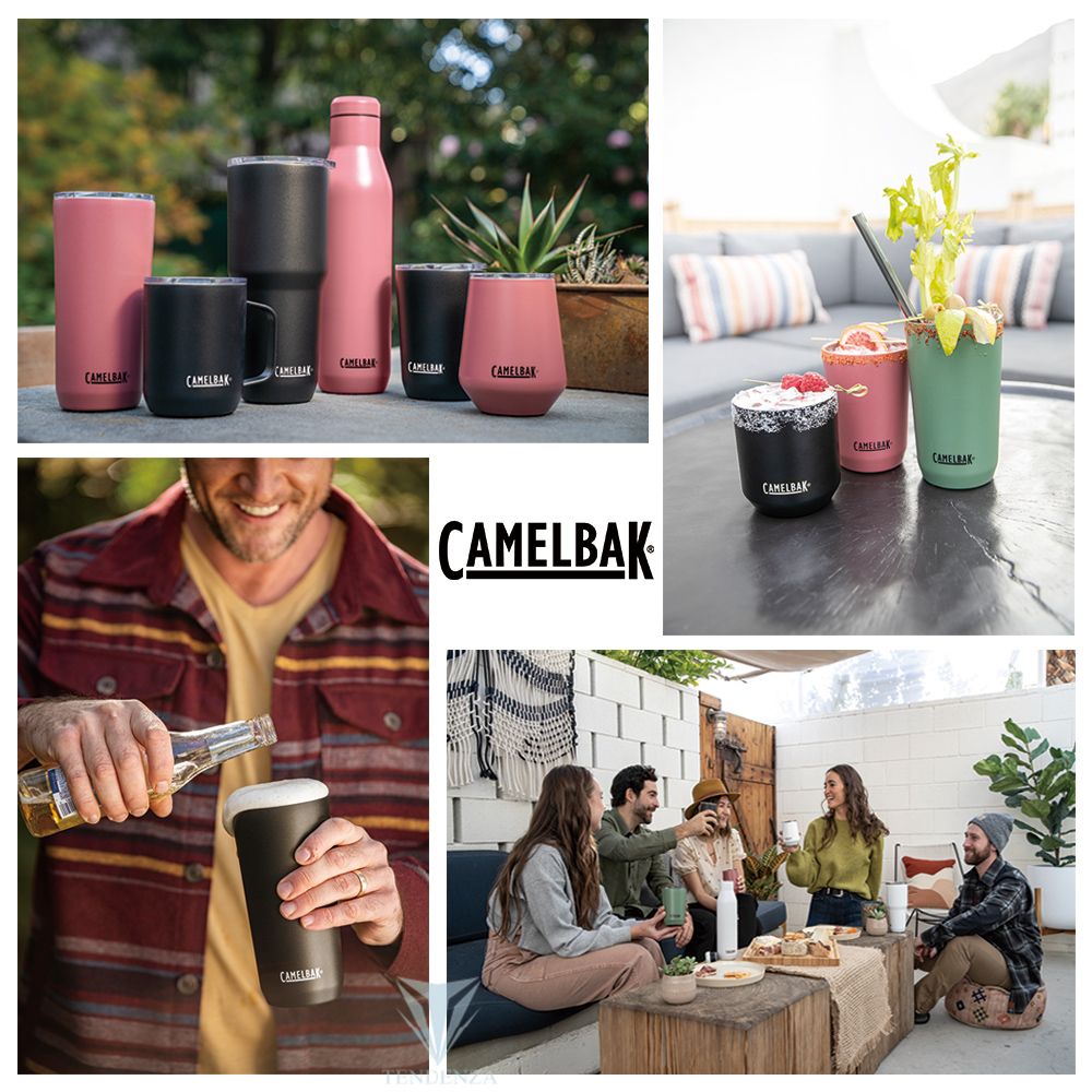 CamelBak  600ml Straw Tumbler 雙層不鏽鋼吸管杯(保冰) 潟湖藍
