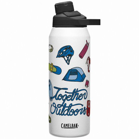 CamelBak 【美國 】1000ml Chute Mag不鏽鋼戶外運動保溫瓶(保冰) 驕傲出走