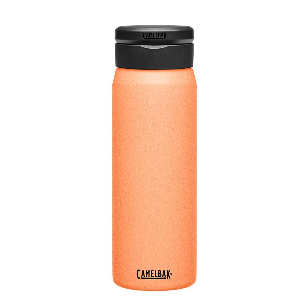 CamelBak 750ml Fit Cap完美不鏽鋼保溫瓶(保冰) 日出橘