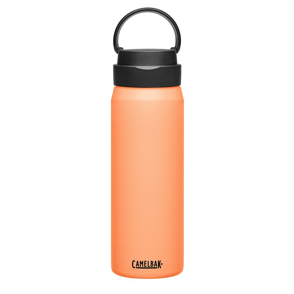 CamelBak 750ml Fit Cap完美不鏽鋼保溫瓶(保冰) 日出橘