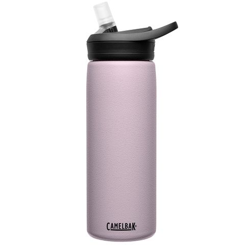 CamelBak 600ml eddy+不鏽鋼多水吸管保溫瓶(保冰) 天空紫