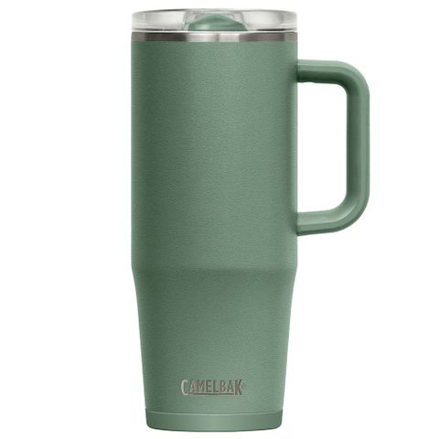 CamelBak 1000ml Thrive Mug 防漏不鏽鋼日用保溫馬克杯(保冰) 灰綠