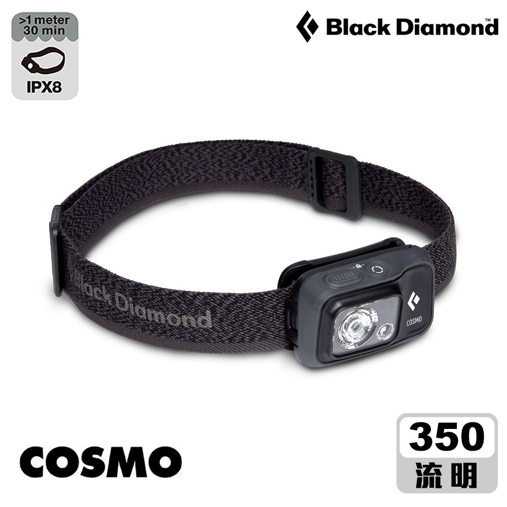 Black Diamond  Cosmo 簡約型登山頭燈 620673 / 墨灰