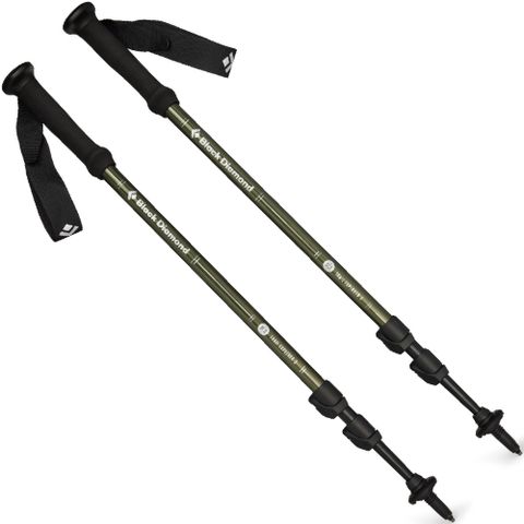Black Diamond Explorer 3登山杖【苔原綠】112551【兩入一組】