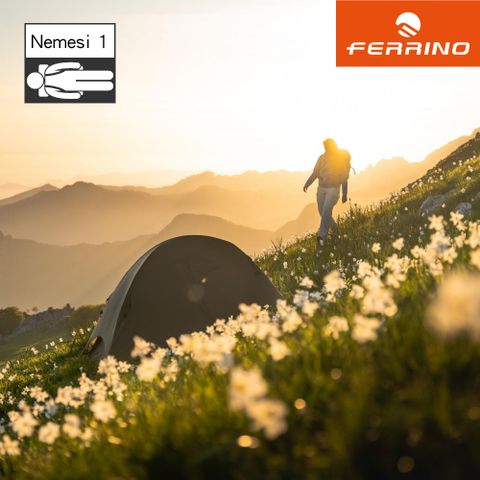 FERRINO Nemesi 1 Pro 輕量單人登山帳【軍綠】91211