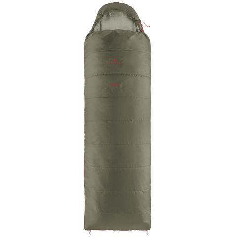 Ferrino Bryce SQ 輕量化纖睡袋-右開【軍綠】86376