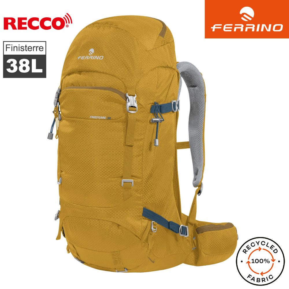 FERRINO  Finisterre 38 登山健行網架背包 75742 / MGG鵝黃