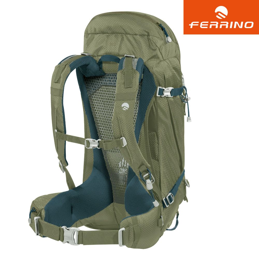 FERRINO  Finisterre 48 登山健行網架背包 75743 / MVV深草綠