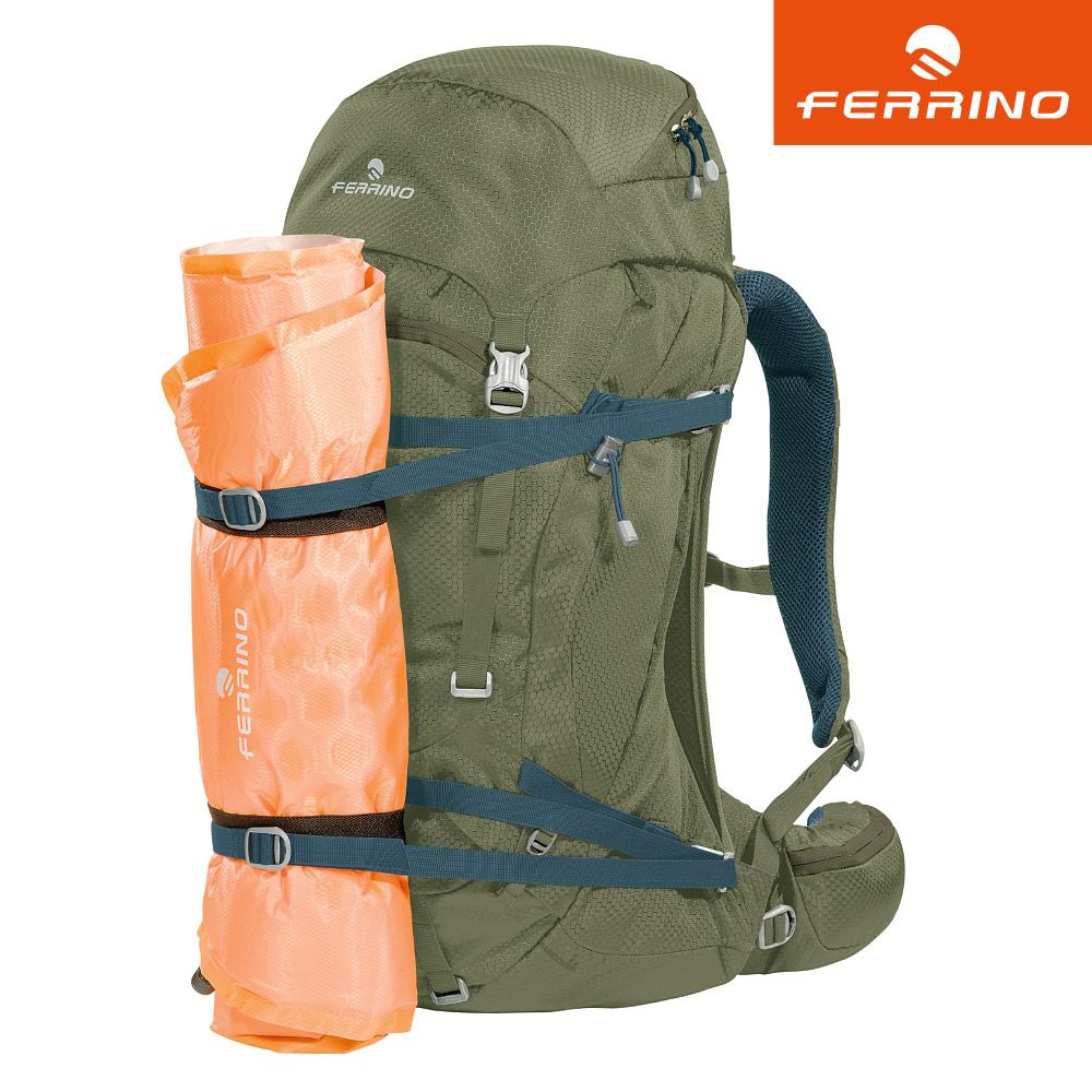 FERRINO  Finisterre 48 登山健行網架背包 75743 / MVV深草綠