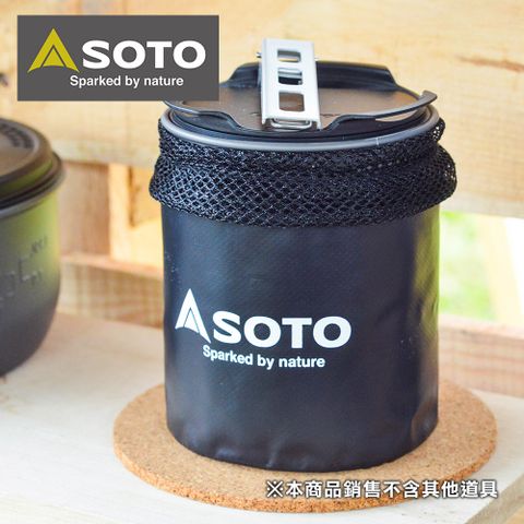 SOTO 輕便鋁杯4件烹調組SOD-522