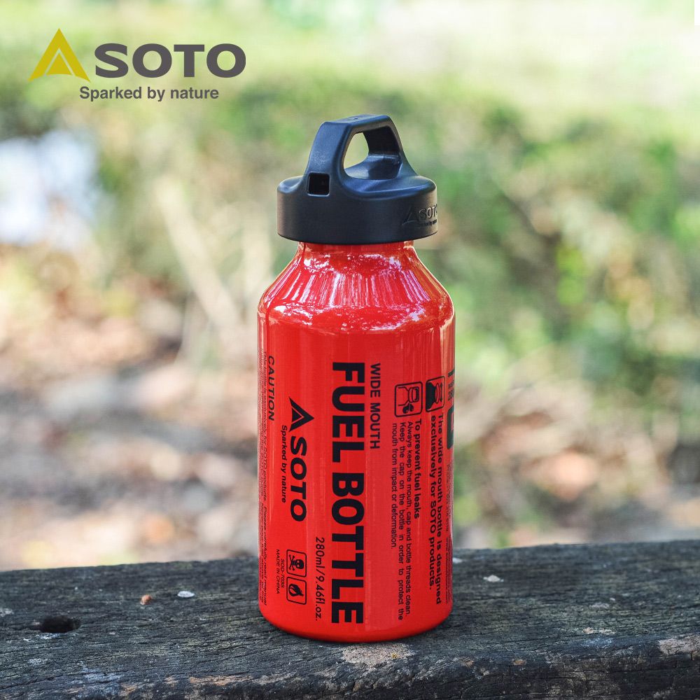 SOTO 日本 Fuel Bottle 廣口燃料瓶 0.4L SOD-703S 汽油瓶 汽化爐燃料罐 油罐