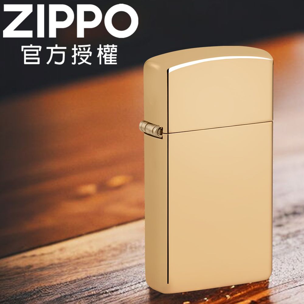 ZIPPO 黃銅鏡面(窄版)防風打火機- PChome 24h購物