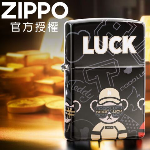 Zippo 【官方旗艦店】Teddybear聯名轉運套組防風打火機