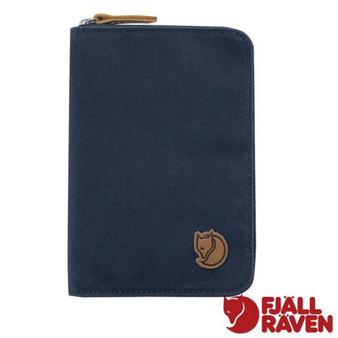 Fjallraven Passport Wallet 防潑水耐磨旅行護照錢包.護照包.皮夾.長夾.零錢包.證件袋/皮革裝飾/24220-560 海軍藍