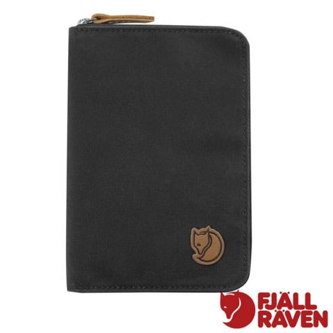 【瑞典 Fjallraven】小狐狸 Passport Wallet 防潑水耐磨旅行護照錢包.小護照包/24220-030 深灰