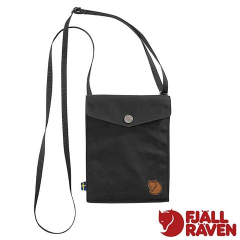 Fjallraven Pocket 防潑水耐磨旅行隨身袋.手機證件袋.護照包.零錢包.隨身包.側背小包/信封式開口/24221-030 深灰