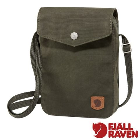 Fjallraven Greenland Pocket 旅行隨身袋.側背包.斜背包.單肩包.腰包.臀包.護照包.證件錢包_23156-662 深森綠