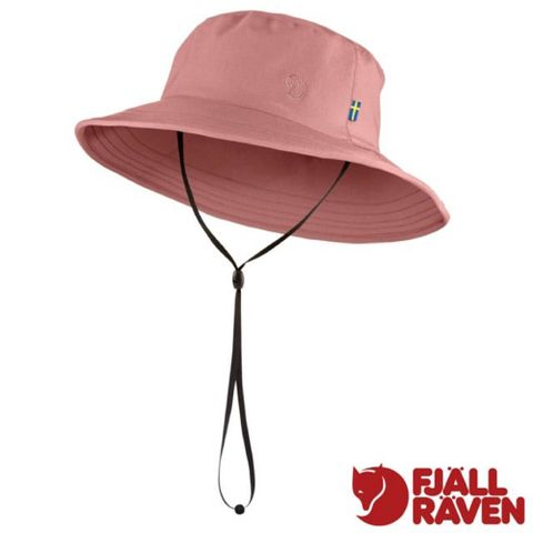 Fjallraven 【 小狐狸】Abisko Sun Hat 輕量快乾遮陽帽.防曬帽.中盤帽.圓盤帽/77406-300 乾燥玫瑰