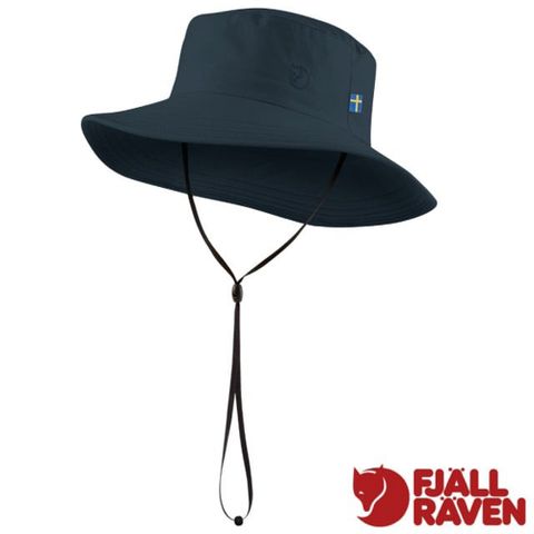 Fjallraven 【 小狐狸】Abisko Sun Hat 輕量快乾遮陽帽.防曬帽.中盤帽.圓盤帽/77406-555 暗深藍