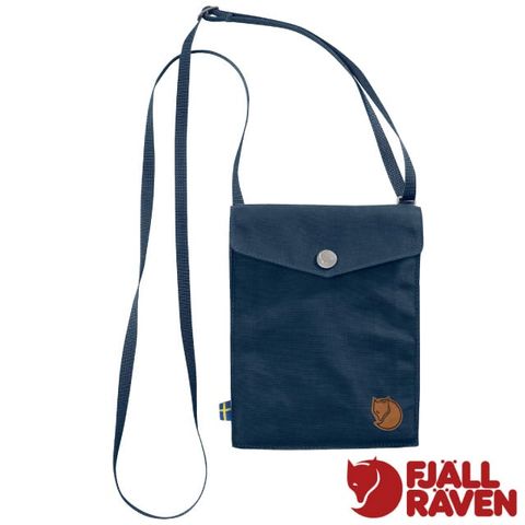 Fjallraven 小狐狸 Pocket 防潑水耐磨旅行隨身袋.手機證件袋.護照包.零錢包.隨身包.側背小包/24221-560 海軍藍