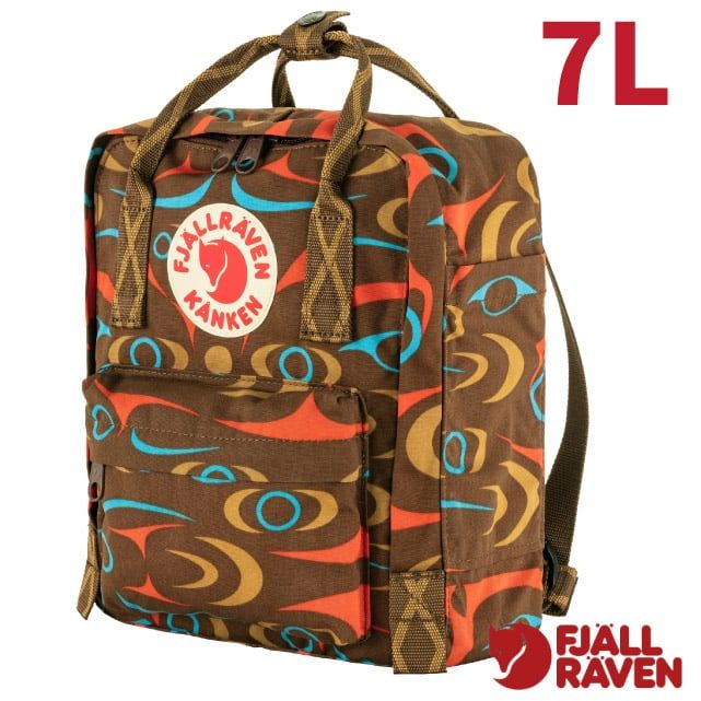 Fjallraven 小狐狸 Knken Art Mini 輕巧日用背包7L.雙肩後背包.隨身休閒背包.成人兒童均適用/23200250-967 凱盧茨